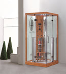 Dampfdusche Kansas inkl. Infrarotsauna 100x100cm