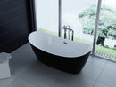 Badewanne Bolsena Black 170x80cm
