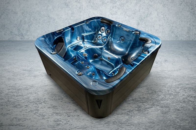 American Outdoor Whirlpool Neptun Blue / Grey 215x215cm