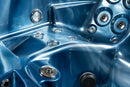American Outdoor Whirlpool  Neptun blau / grau 215x215cm