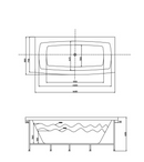 Whirlpool Torino 160x80cm