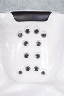 American Outdoor Whirlpool Neptun  Silber / Braun 215x215cm