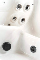 American Outdoor Whirlpool Neptun  Silber / Braun 215x215cm