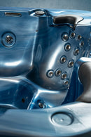 American Outdoor Whirlpool  Neptun blau / grau 215x215cm