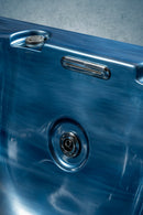 American Outdoor Whirlpool  Neptun blau / grau 215x215cm
