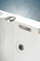 American Outdoor-Whirlpool Neptun Silber grau  215 x 215 cm