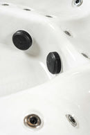 American Outdoor-Whirlpool Neptun Silber grau  215 x 215 cm