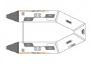 Deluxe Schlauchboot 277x150cm