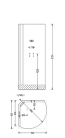 Dampfdusche Las Vegas 95x95cm