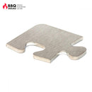 Edelstahl Untersetzer Puzzle Teil Ecke