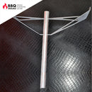 GrillTisch Schirmhalter mit Lochfliese - Granit