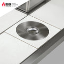 GrillTisch Aschenbecher-Einsatz - Schiefer, weiss