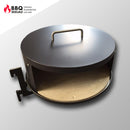 Pizzastein - Typ 2 - mit Abdeckung