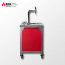 Mobile Outdoor Zapfanlage für Bier und Prosecco