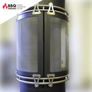 Cheminée Edelstahl Grillkamin Design