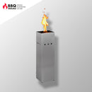 Edelstahl Gartenfackel Fuego Uno II - ohne Windschutz