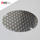 Einlegeboden aus Aluminium, Riffelblech - für Kamine Typ 3