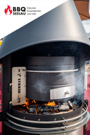 Räucherkammer Räuchermax - Für Kamin Typ 1